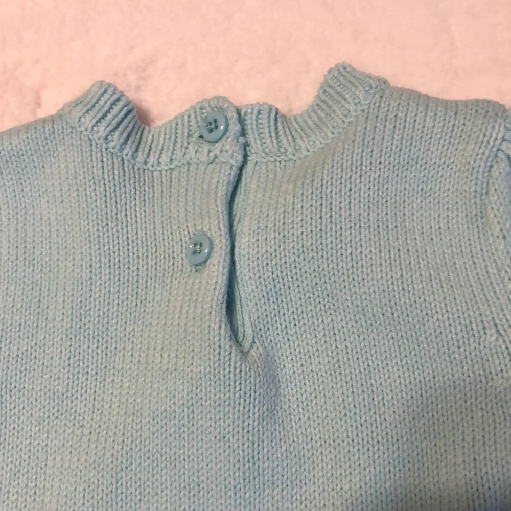 Gymboree 2T Winter Wonderland Knitted Sweater Dress Snowman & Gingerbread House - Picture 14 of 16